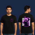 Ap Dhillon With Pink Glow , T-Shirt, 100% Cotton