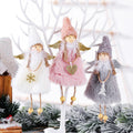 Spiritual Beauty Set of Three Soft Angel Ornaments, Faith Healing and Spirituality Gift