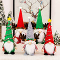 Festive Fivesome Merry Gnome Crew Set of 5, Plush Holiday Christmas Home Decor
