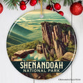 Picturesque Shenandoah National Park Ornament, Virginia Mountain View Christmas Decor and Nature Explorer Gift