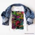 Horror Comic Classic Monsters T-Shirt, Vintage Scary Halloween Tee