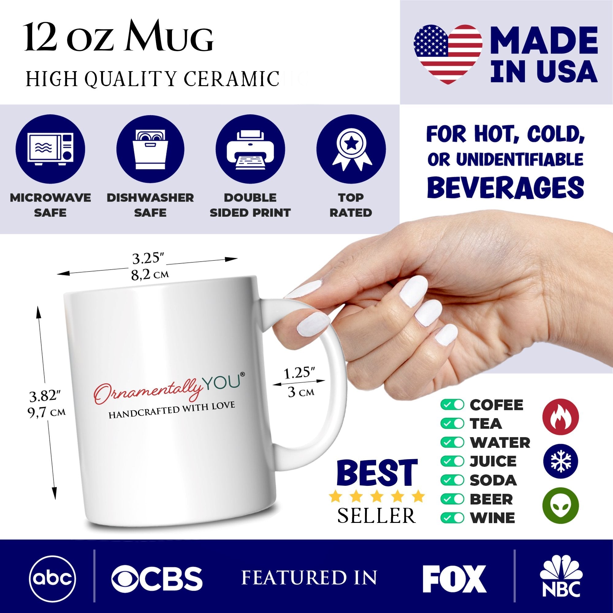 Valentine Deer Anniversary Personalized Mug for Couple, Together Keepsake Romantic Gift