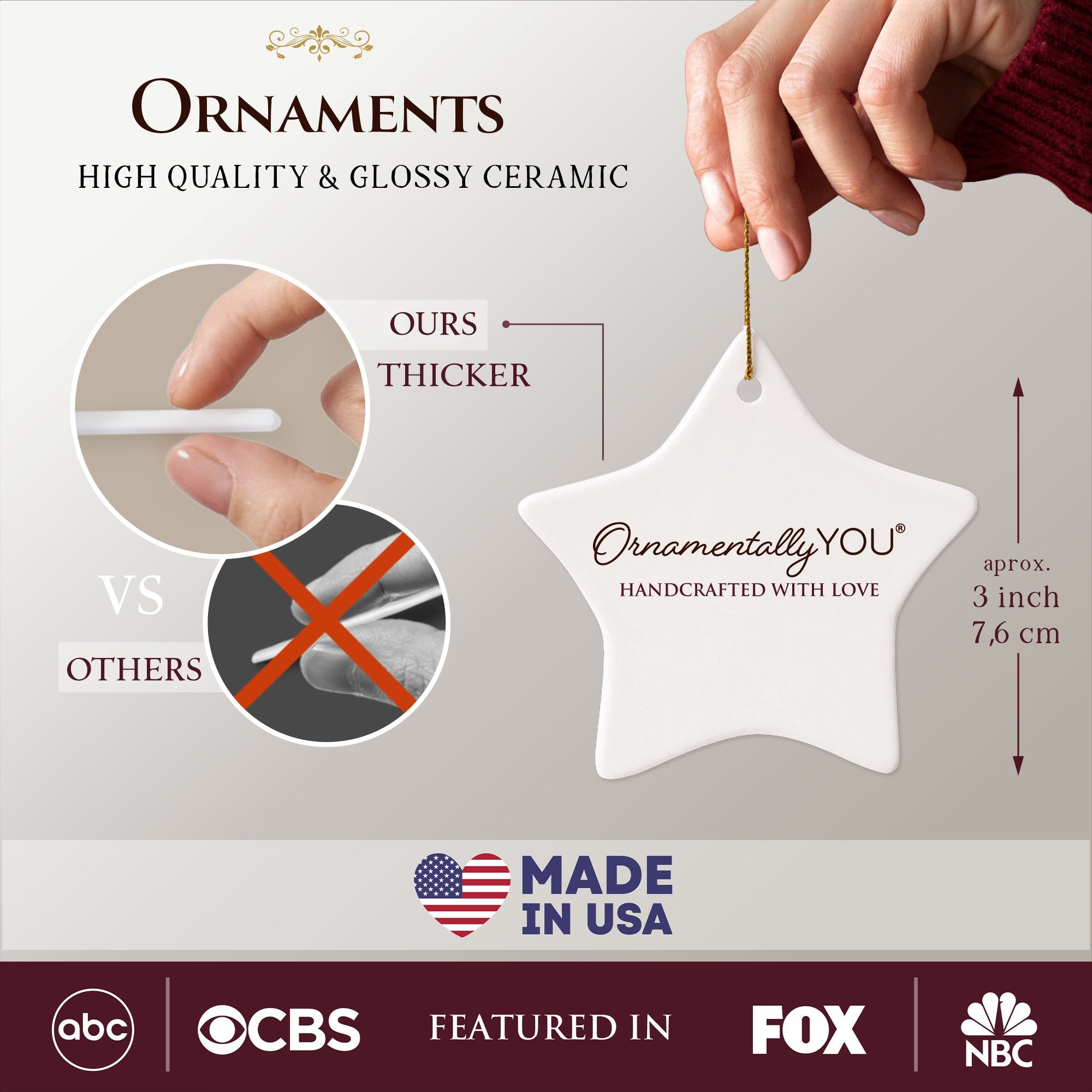 Personalized Dog Buffalo Plaid Leopard Merry Christmas Ornament, Dog Mom Gift