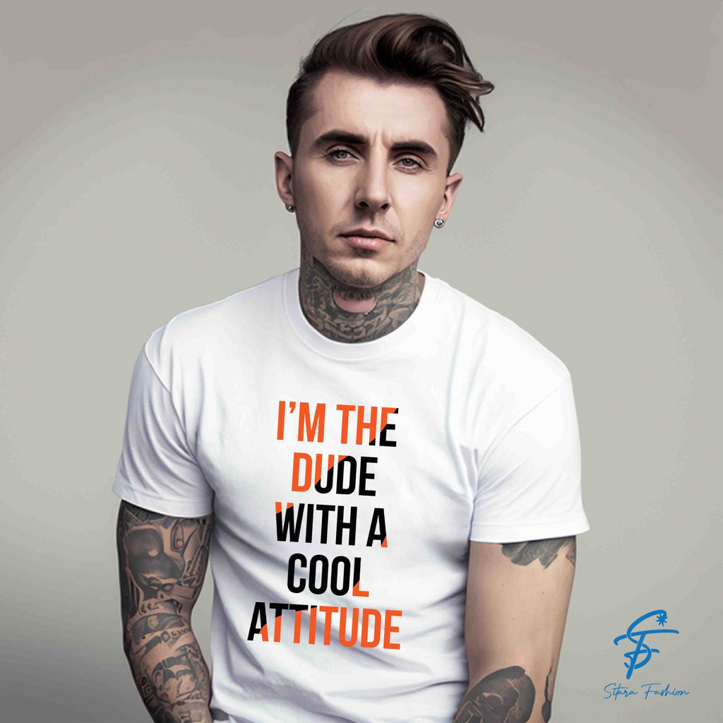 DUDE WITH ATTITUDE - Cool Tees